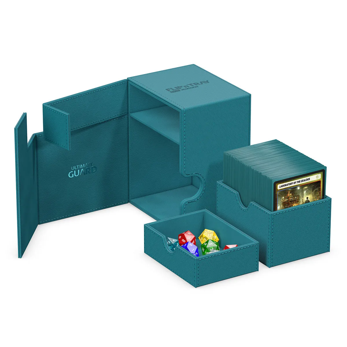 Ultimate Guard Flip´n´Tray 133  Xenoskin Petrol