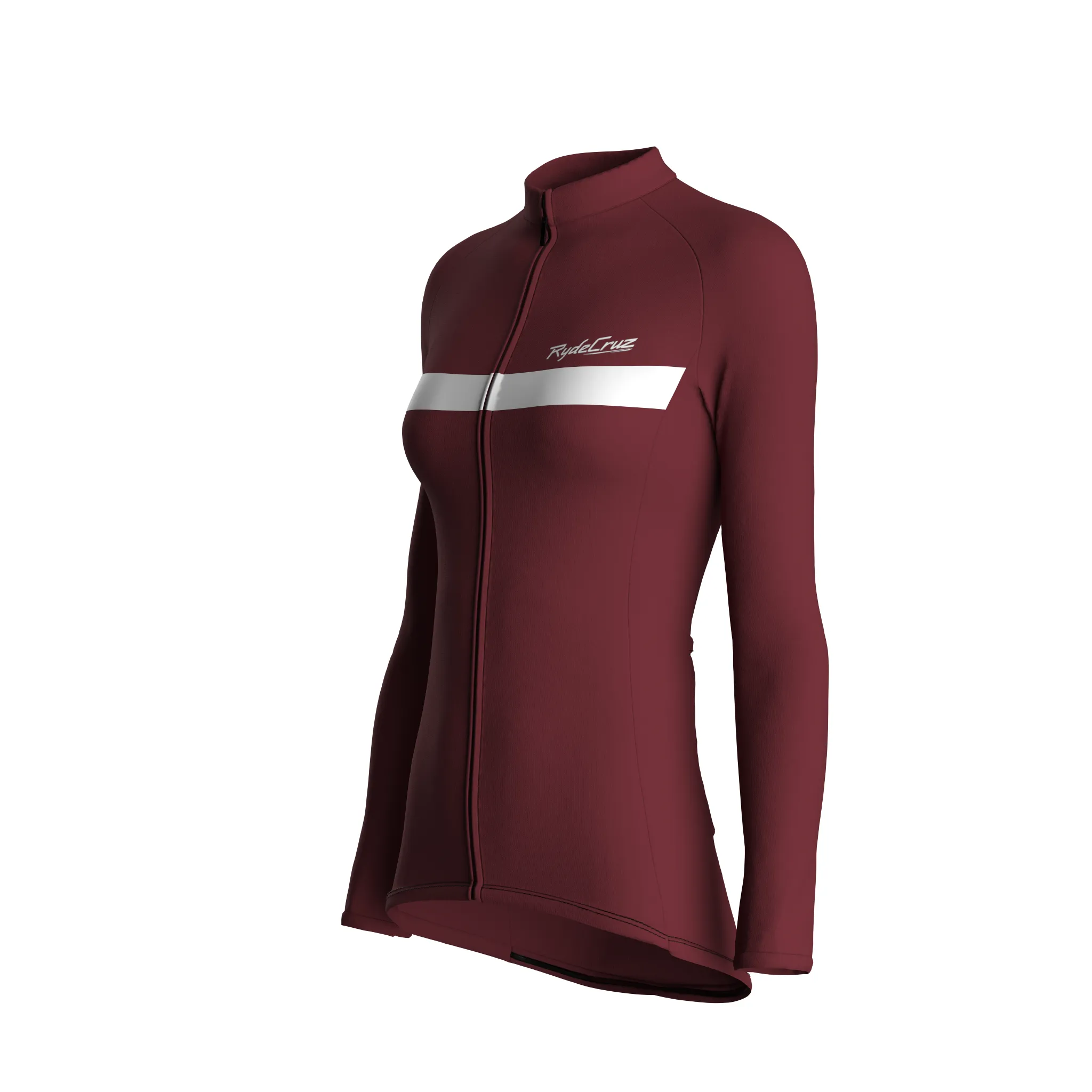 Urban Edge 1 | Wine Female Long Sleeves Jersey