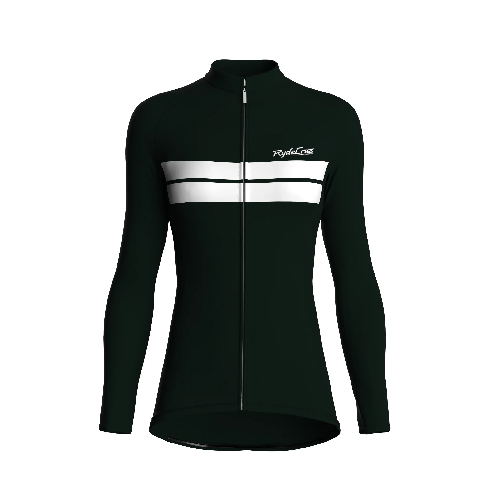Urban Edge 2 | Dark Green Female Long Sleeves Jersey