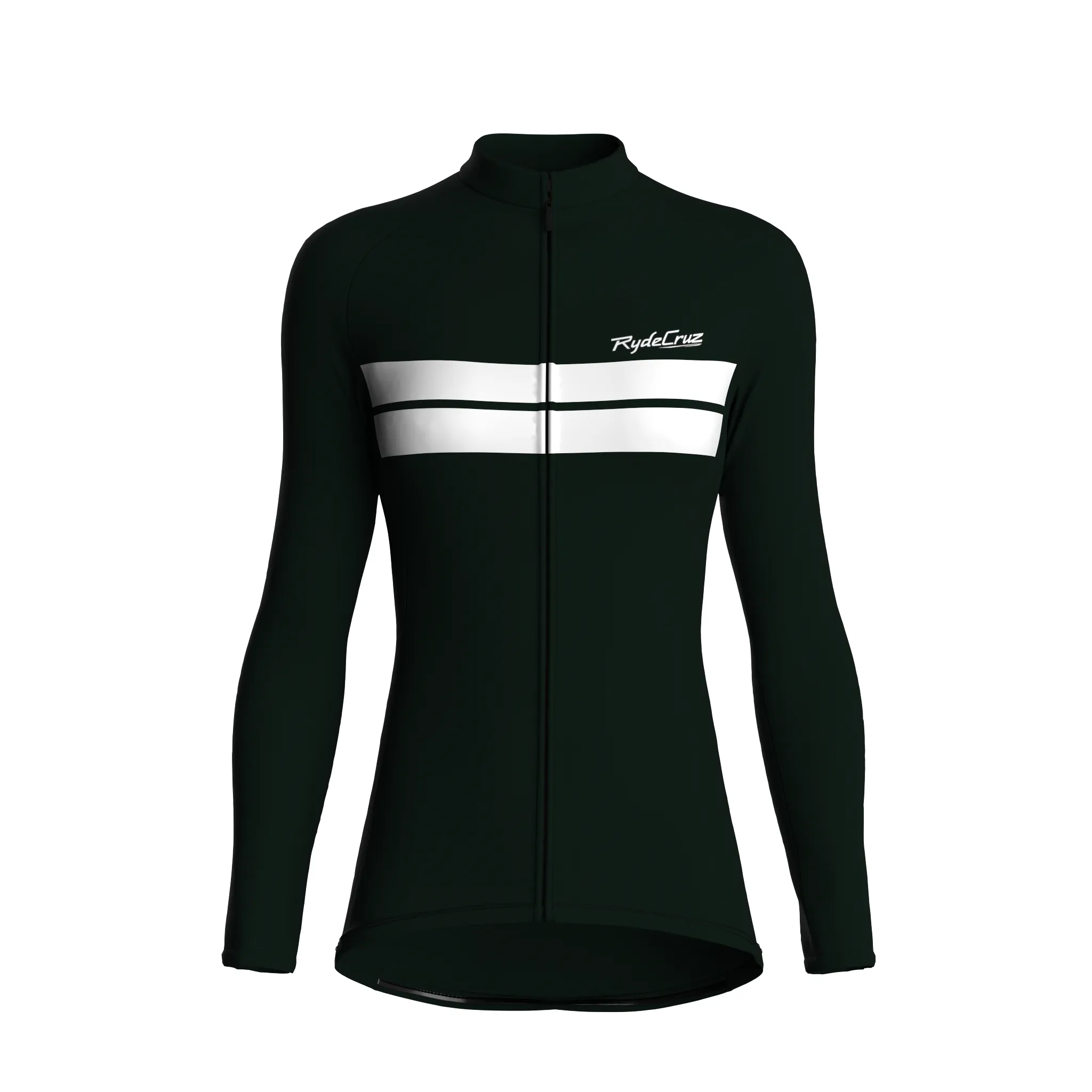 Urban Edge 2 | Dark Green Female Long Sleeves Jersey