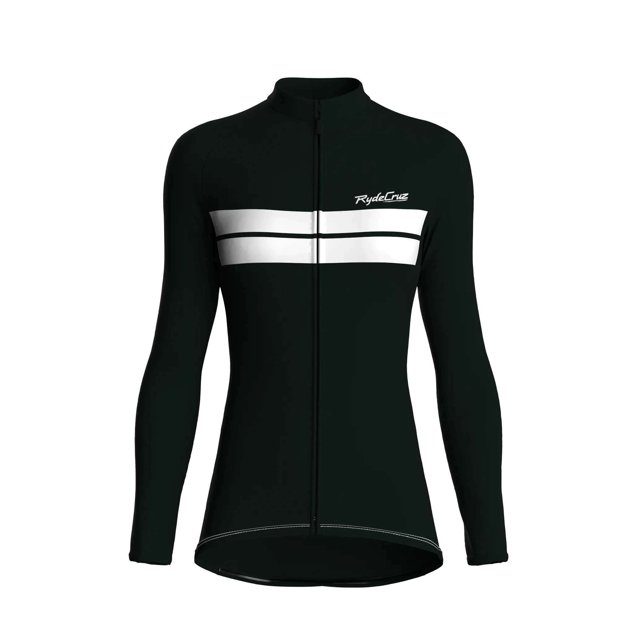 Urban Edge 2 | Dark Green Female Long Sleeves Jersey