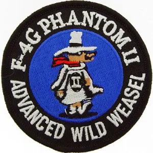 US Military F-4G Phantom II Advanced Wild Weasel Patch