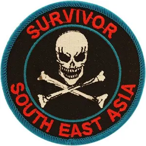 US Military Vietnam Survivor South Asia Patch