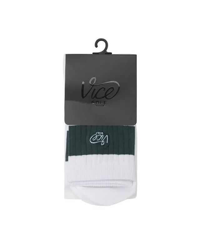 Vice Golf Atelier Color Line Crew Socks - Green