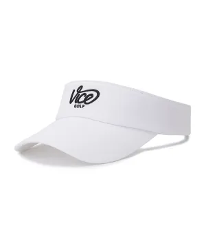 Vice Golf Atelier Florida Basic Visor - White