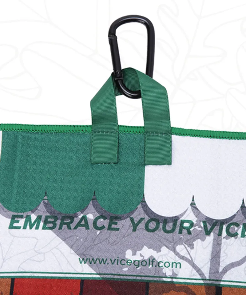 Vice Golf Atelier Go Nutz Towel - Green