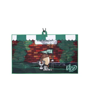 Vice Golf Atelier Go Nutz Towel - Green
