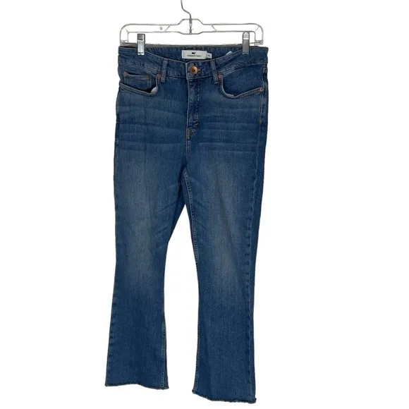 VINEYARD VINES High Rise Kick Flare Jamie Jeans Size 29