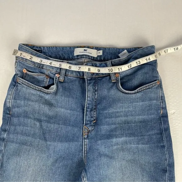 VINEYARD VINES High Rise Kick Flare Jamie Jeans Size 29
