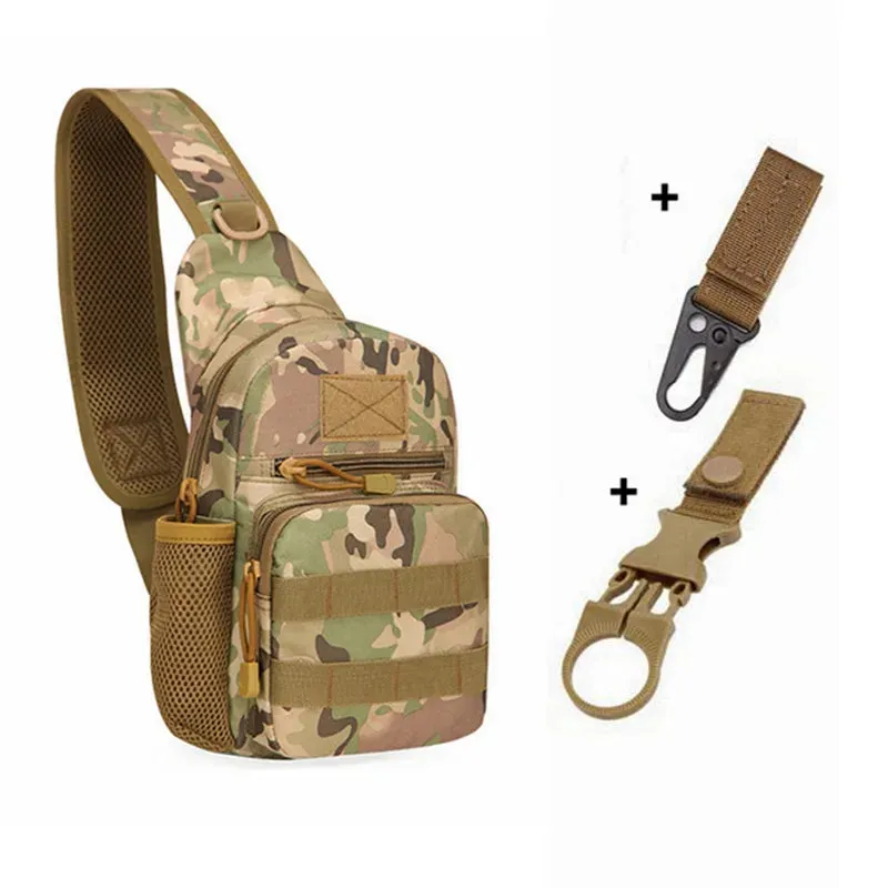 Vintage Military Tactical Shoulder Bag for Outdoor Adventures