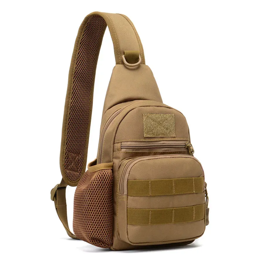 Vintage Military Tactical Shoulder Bag for Outdoor Adventures