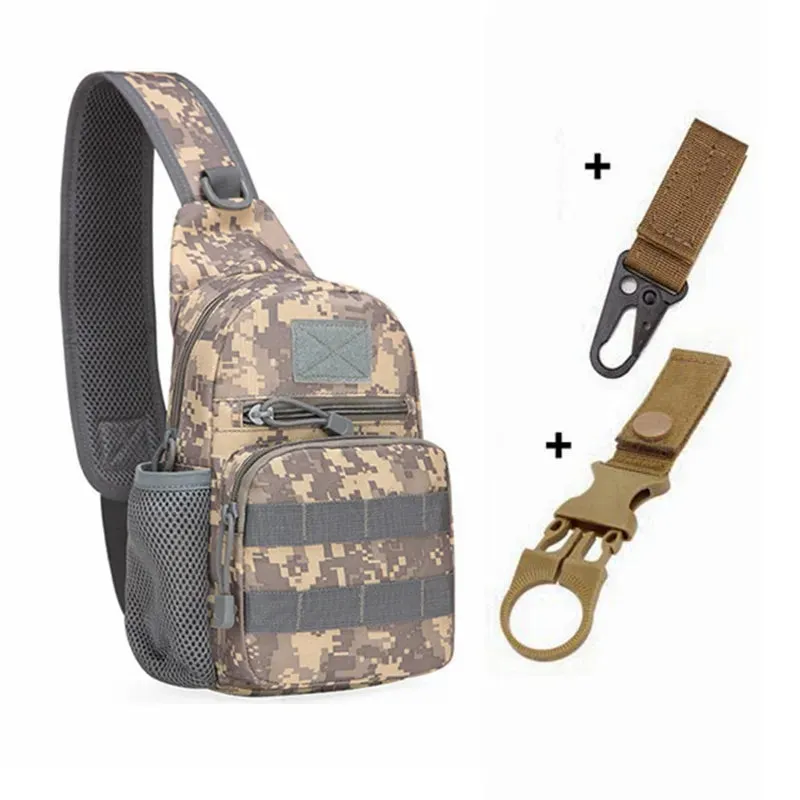 Vintage Military Tactical Shoulder Bag for Outdoor Adventures