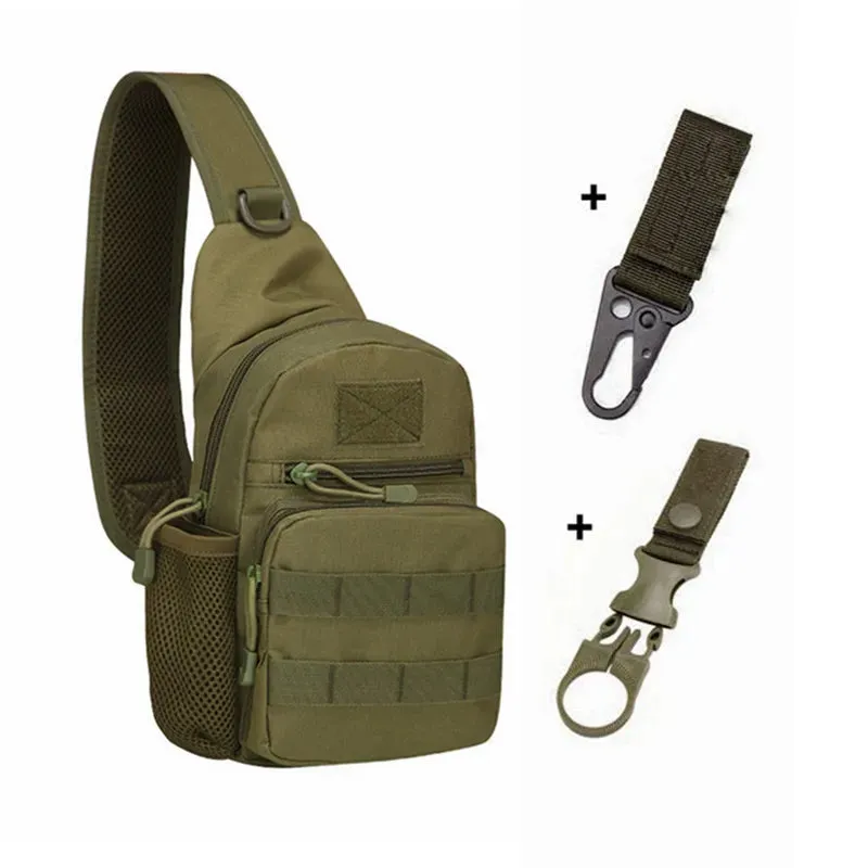 Vintage Military Tactical Shoulder Bag for Outdoor Adventures