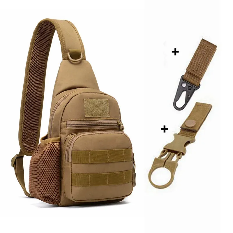 Vintage Military Tactical Shoulder Bag for Outdoor Adventures