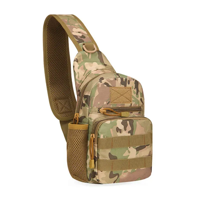 Vintage Military Tactical Shoulder Bag for Outdoor Adventures