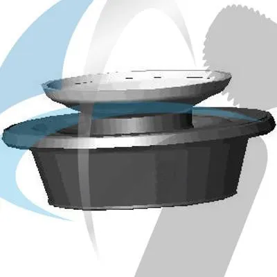 VOLKSWAGEN GOLF II   84-92 SHOCK MOUNTING FRONT