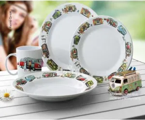 VW Camper Dish Set