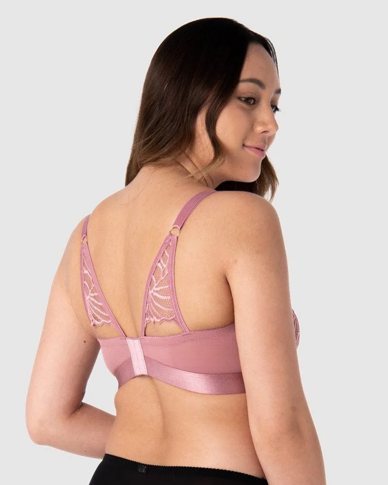 Warrior Soft Cup Multifit Nursing Bra - Antique rose