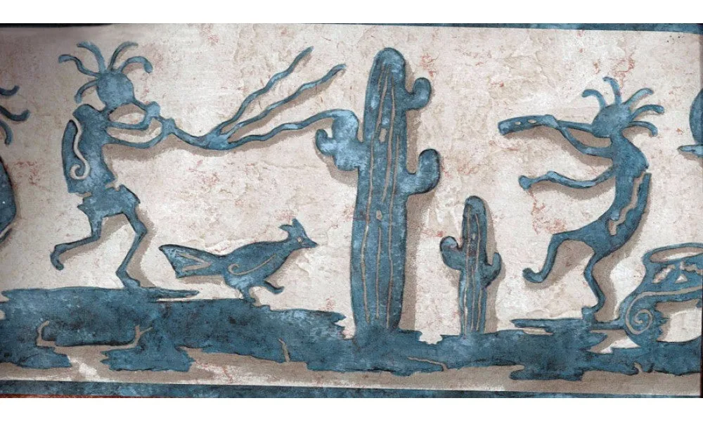 Wild Humans Dancing LL50031 Wallpaper Border