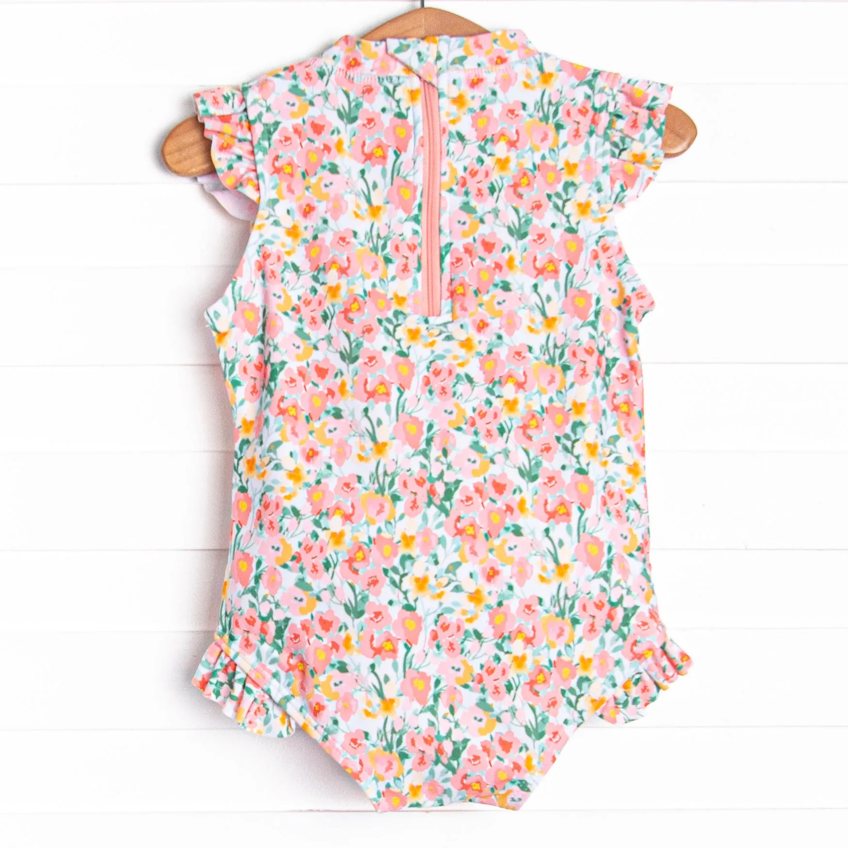 Wildflower Fields One Piece, Pink