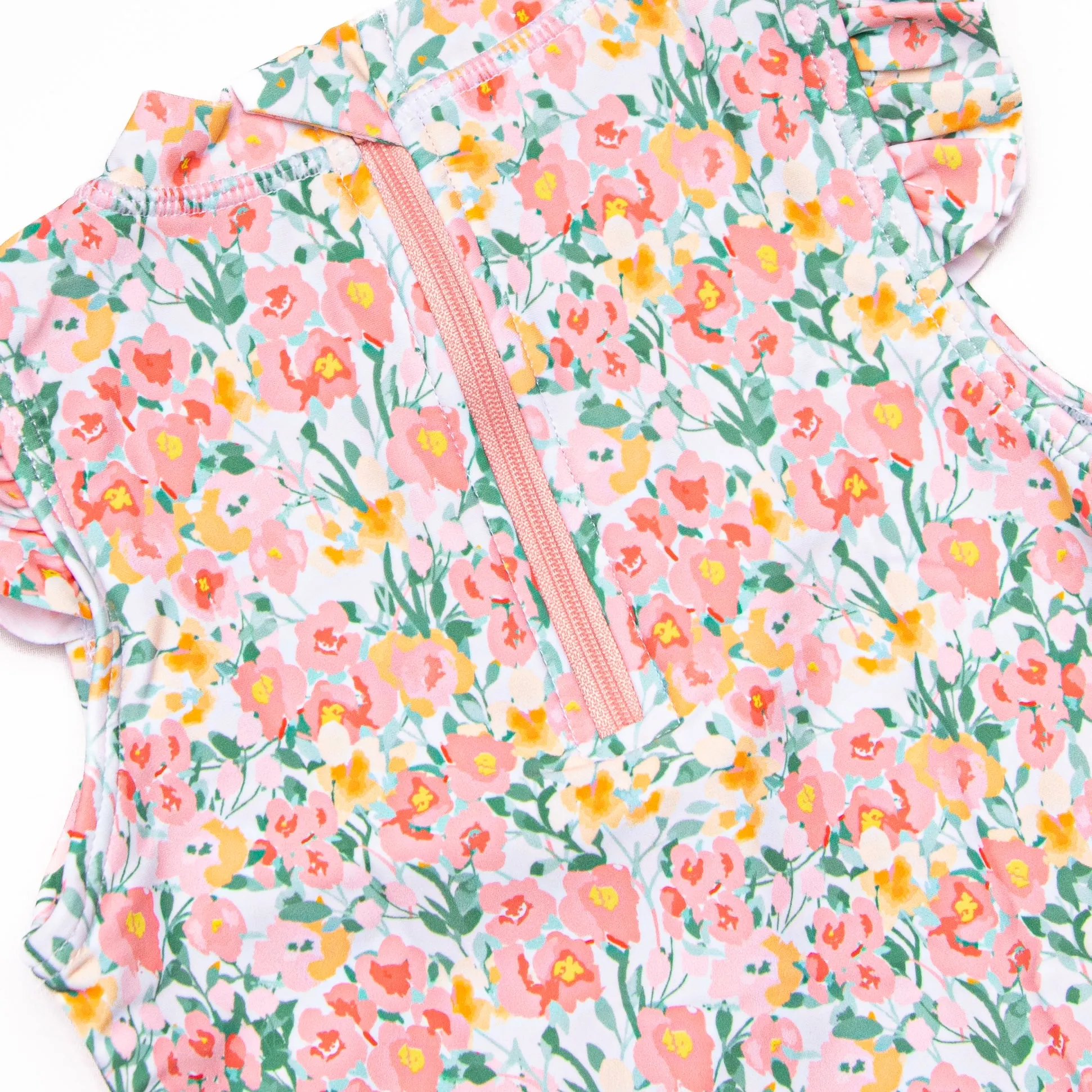 Wildflower Fields One Piece, Pink