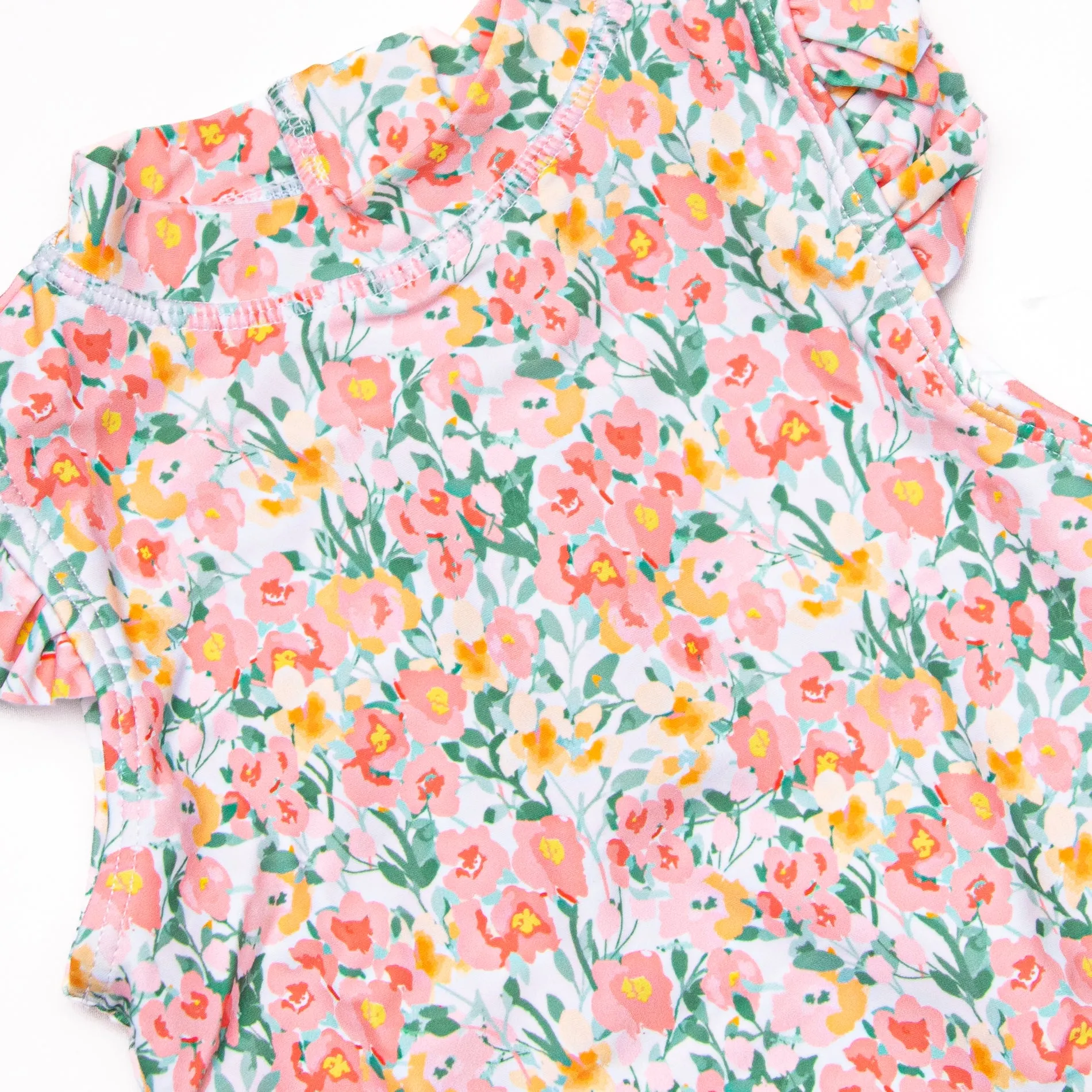 Wildflower Fields One Piece, Pink