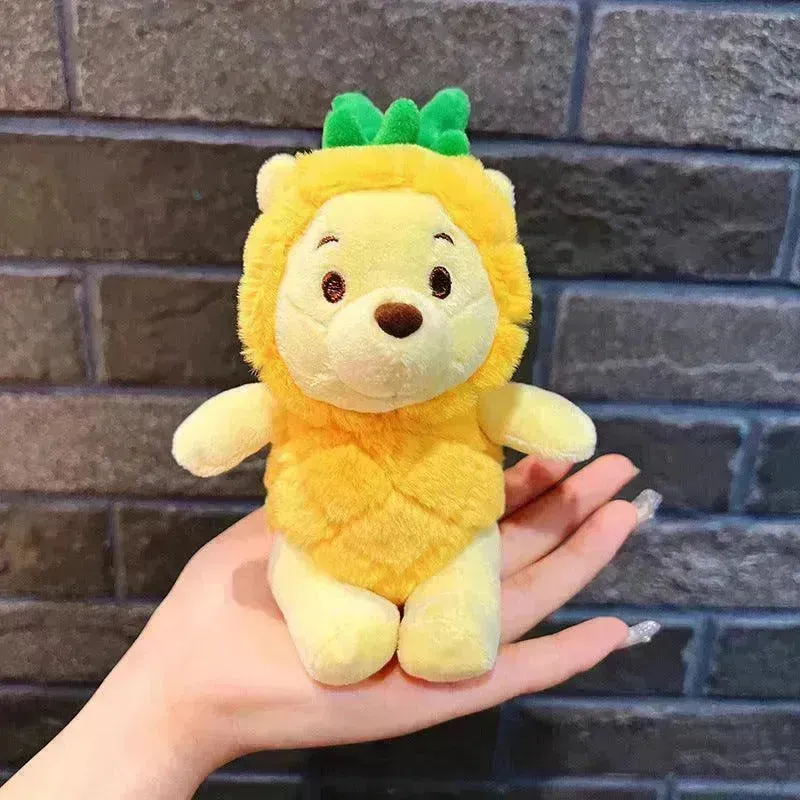 Winnie Plush Pineapple Keychain