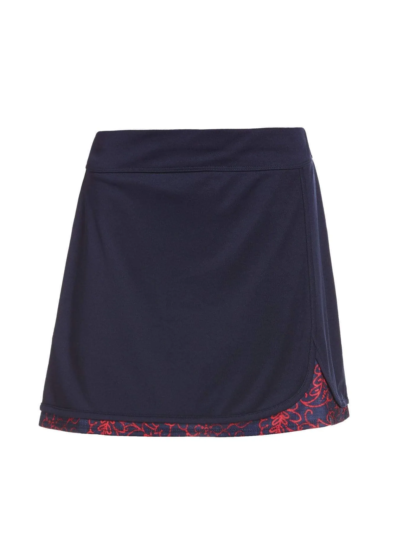 Womens Faux Wrap Skort