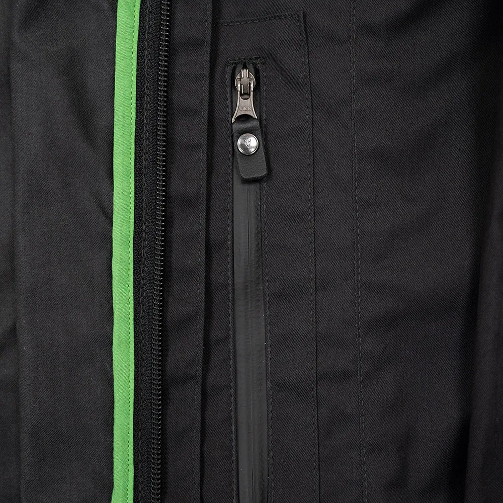 Womens Harrington Rain Jacket (Charcoal)