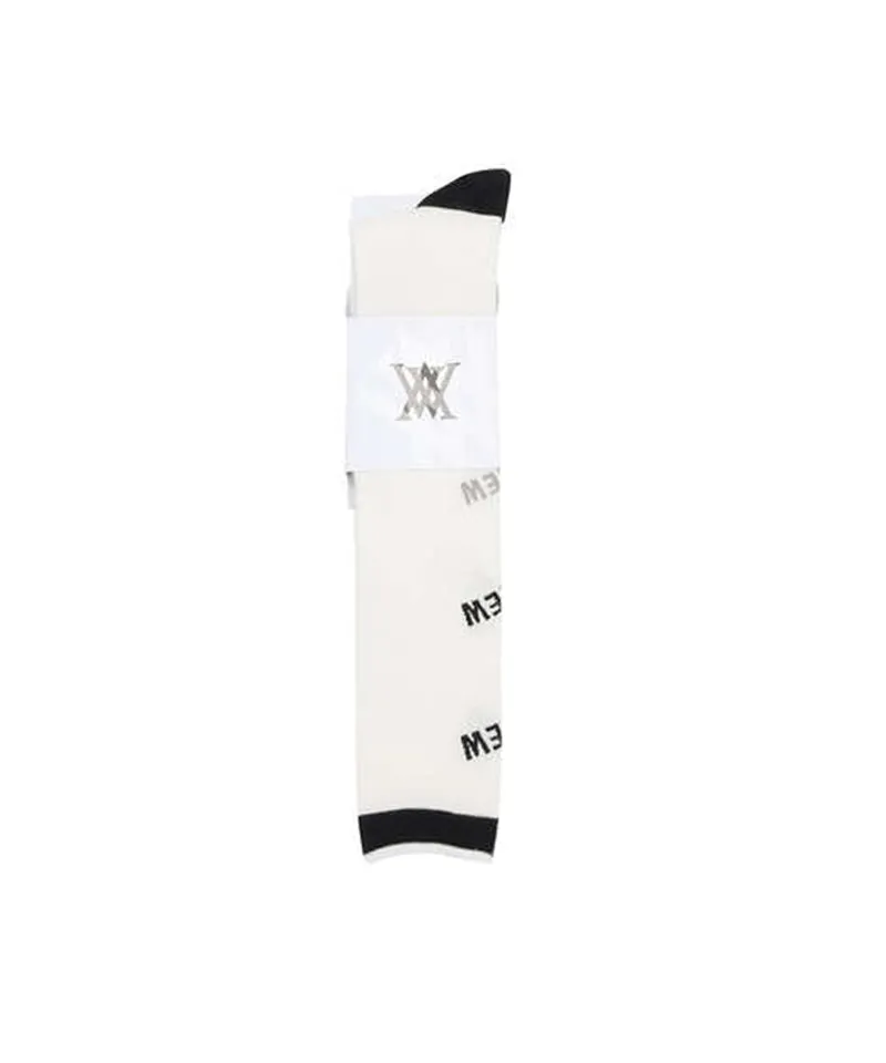 Women's Repeated Knee Socks - Off-White