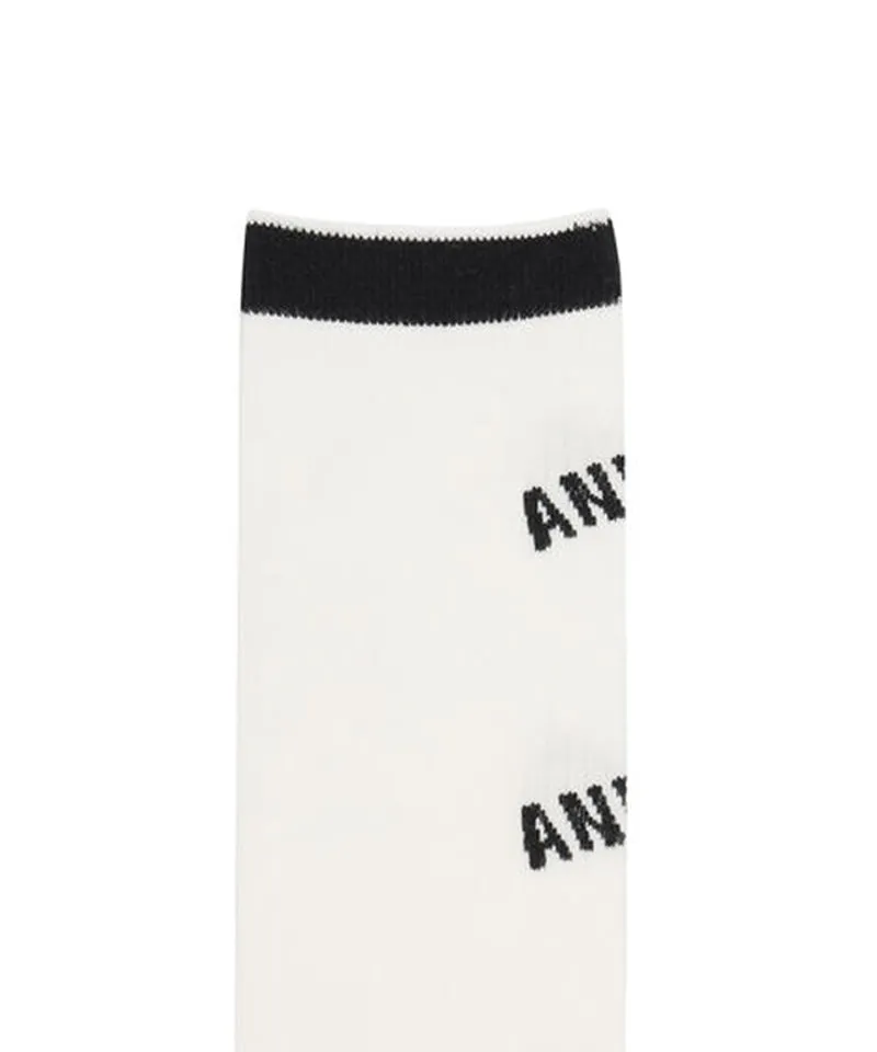 Women's Repeated Knee Socks - Off-White