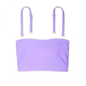 Xhilaration Women's Plus Size Longline Bandeau Bikini Top
