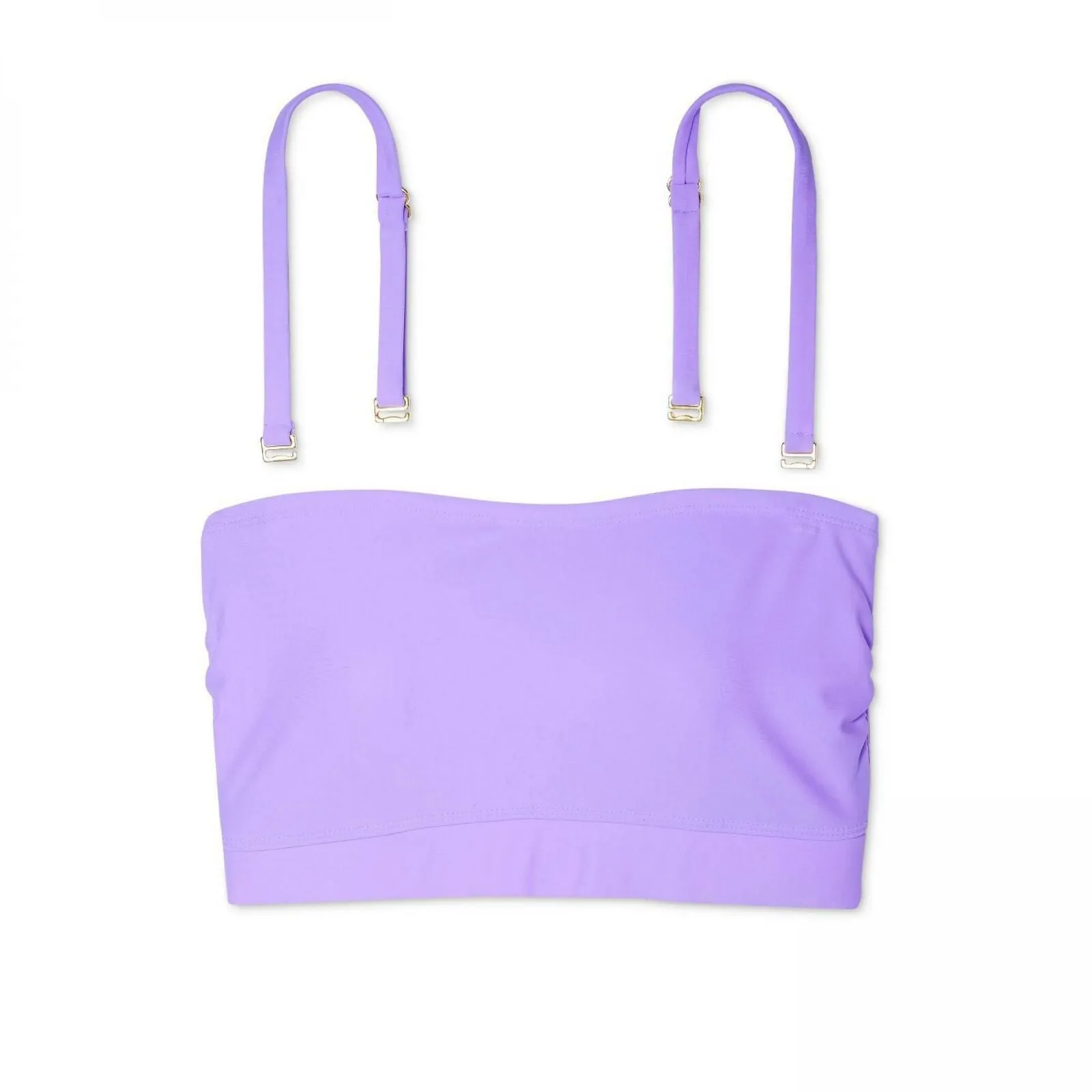 Xhilaration Women's Plus Size Longline Bandeau Bikini Top