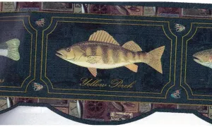 Yellow Perch 375800426 Wallpaper Border