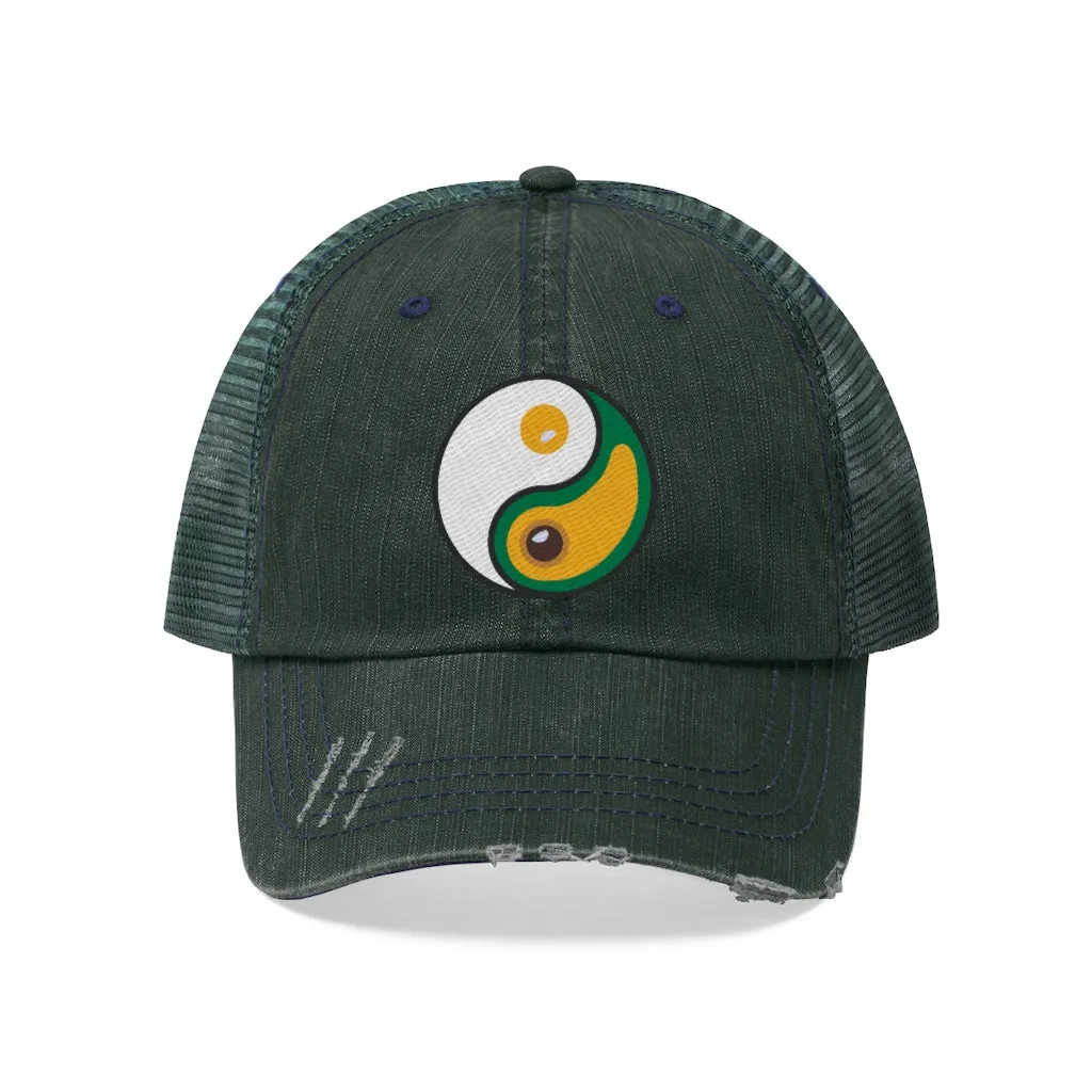 Yin-Yang - Egg-Avacado - Unisex Trucker Hat