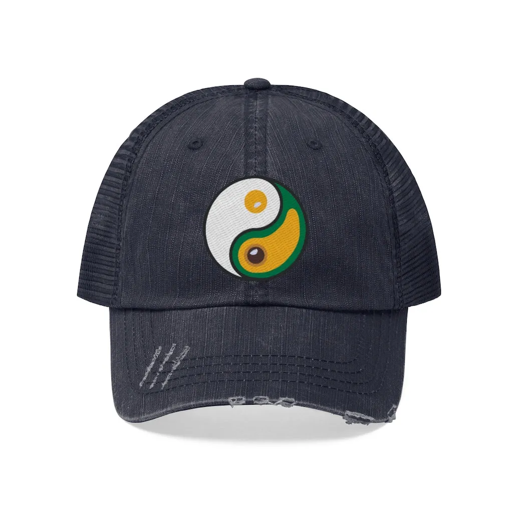 Yin-Yang - Egg-Avacado - Unisex Trucker Hat