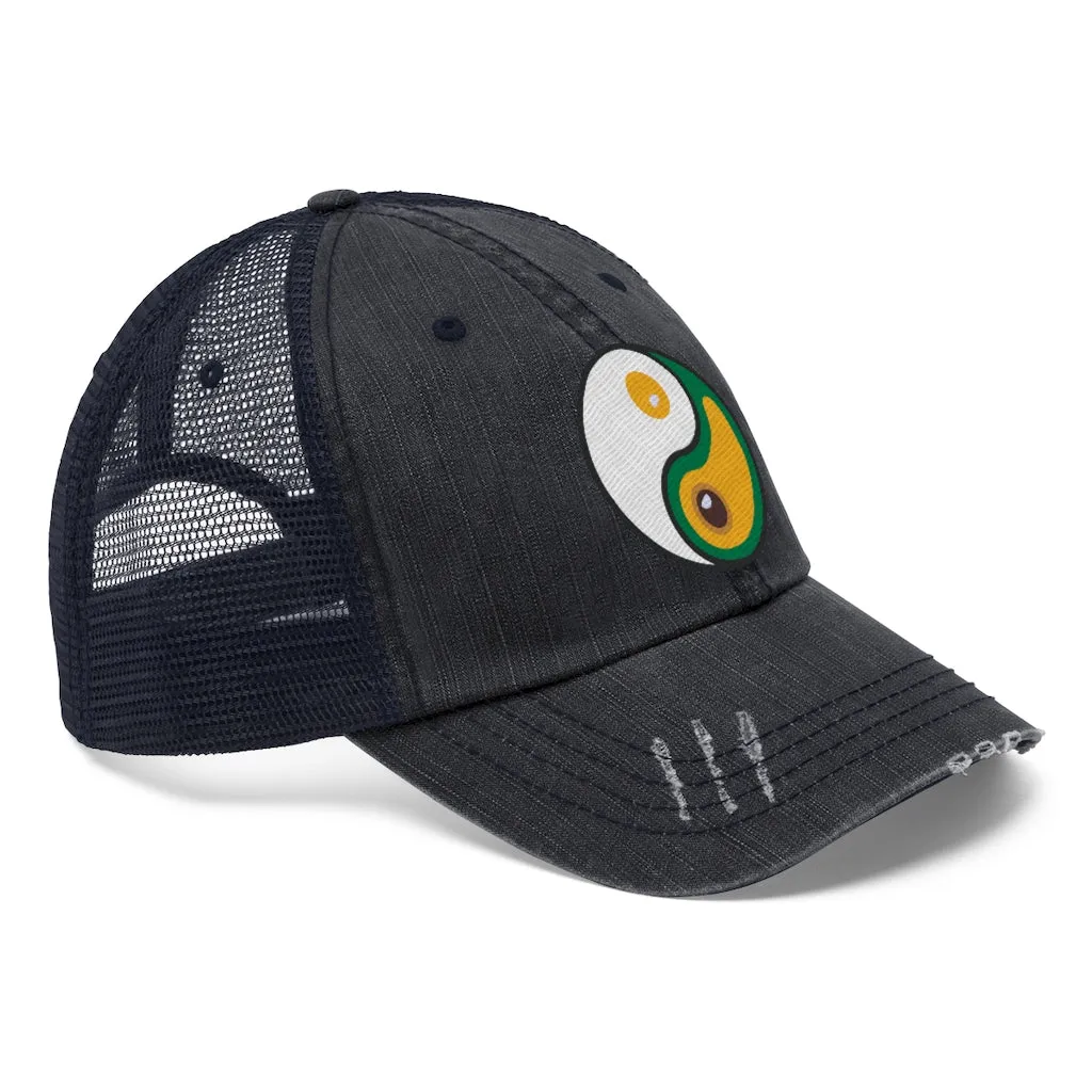Yin-Yang - Egg-Avacado - Unisex Trucker Hat