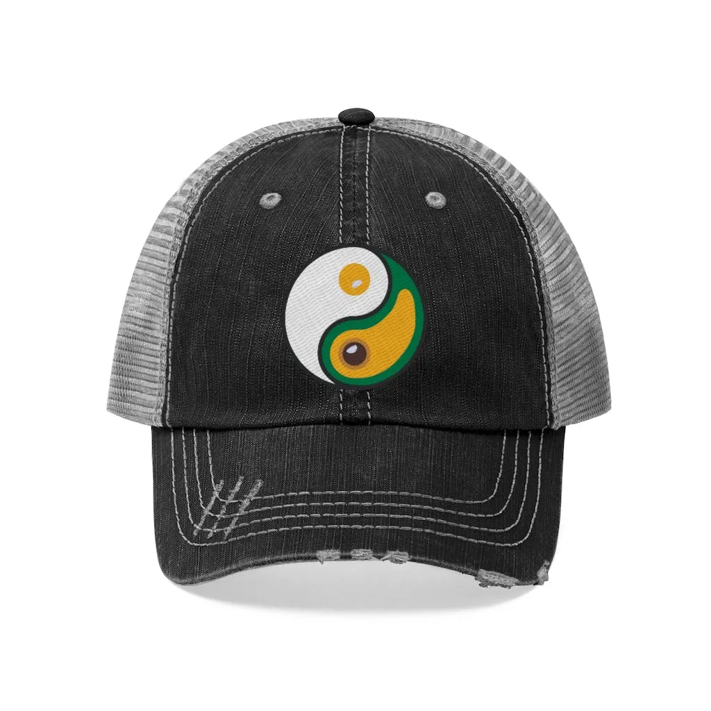 Yin-Yang - Egg-Avacado - Unisex Trucker Hat