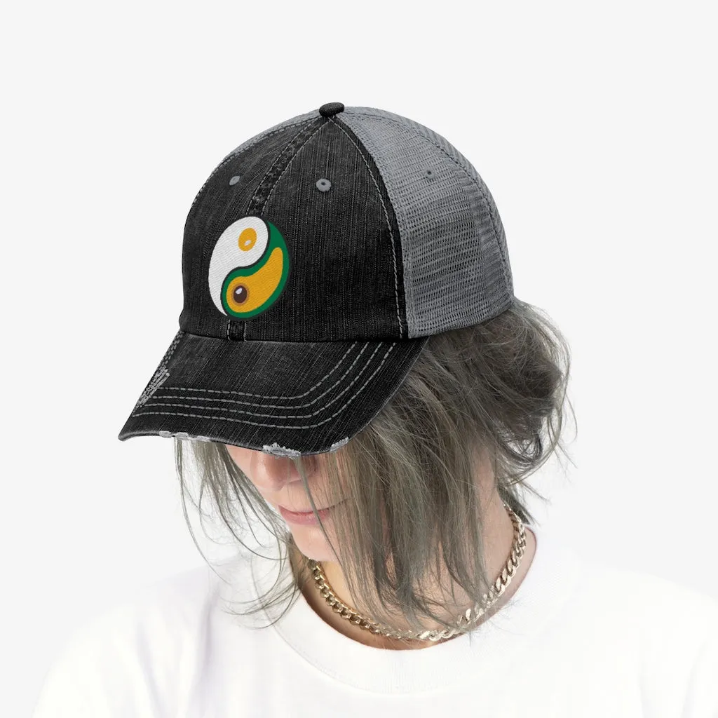 Yin-Yang - Egg-Avacado - Unisex Trucker Hat
