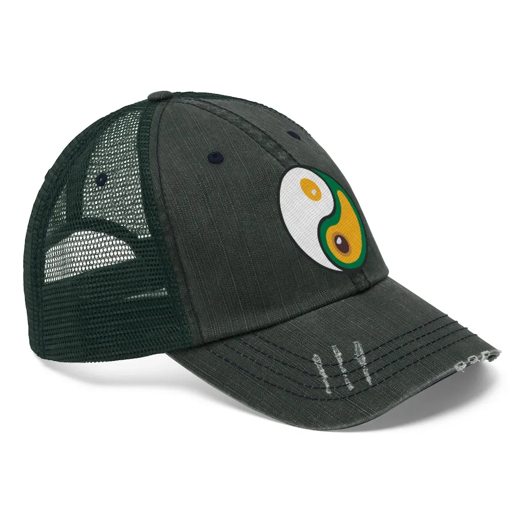 Yin-Yang - Egg-Avacado - Unisex Trucker Hat