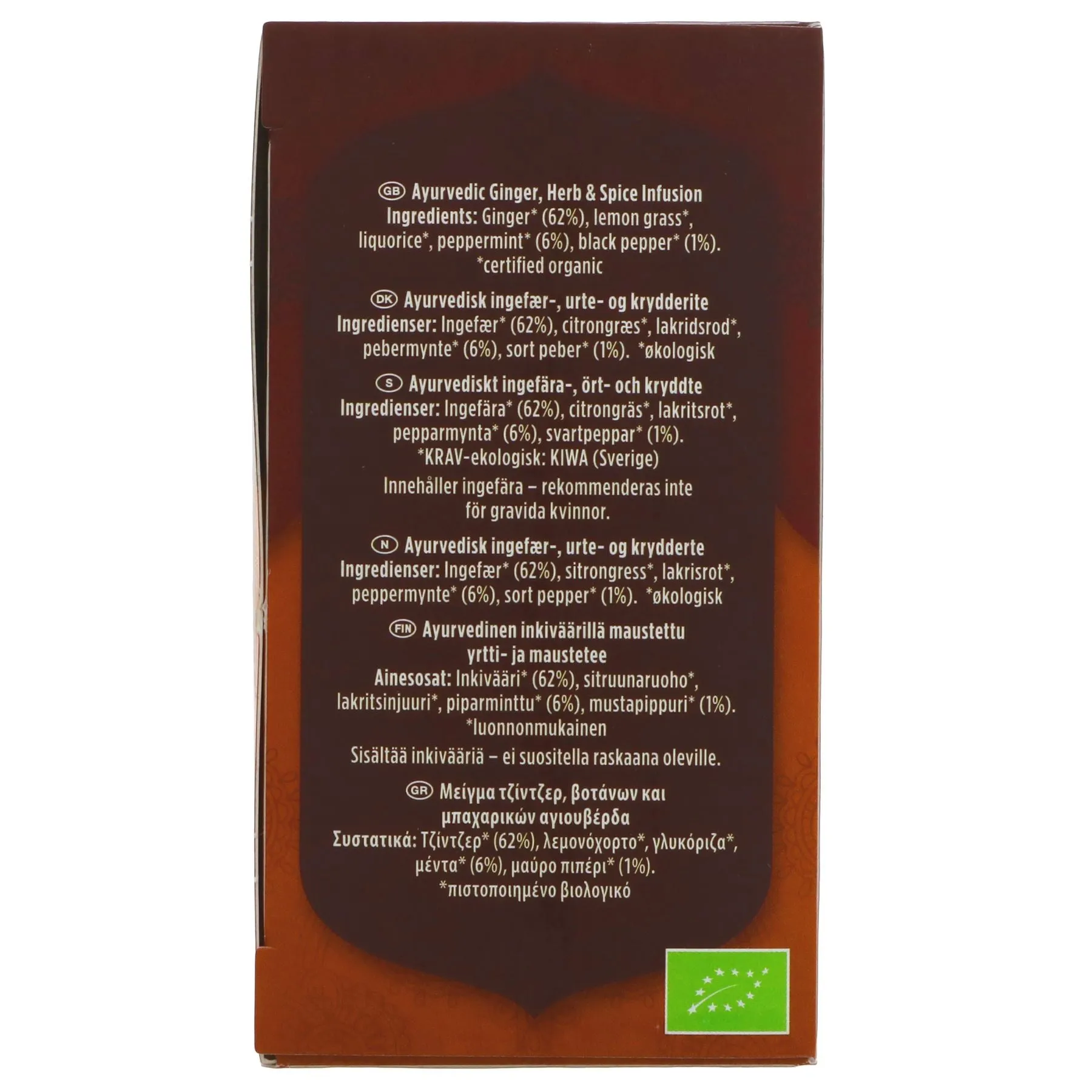 Yogi Tea | Ginger - Ginger, Black Pepper | 17 bags