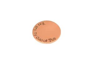 You are my cup of tee copper golf ball marker