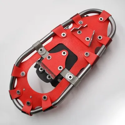 Youth Snowshoes Set 7x16in Red Plaid